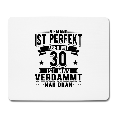 Geburtstag Geschenk Mann Mousepad - 30 Geburtstag Mann