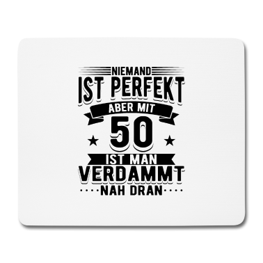 Geburtstag Geschenk Mann Mousepad - 50 Geburtstag Mann