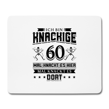 Geburtstag Geschenk Mann Mousepad - 60 Geburtstag Mann