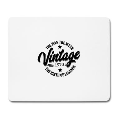 Geburtstag Geschenk Mann Mousepad - 50 Geburtstag Männer Jahrgang 1970 Vintage