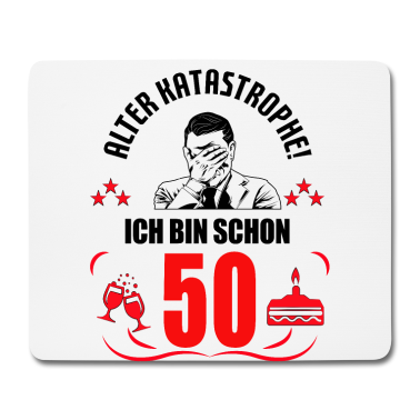 Geburtstag Geschenk Mann Mousepad - 50. Geburtstag Mann Geschenk lustig Geburtstag 50