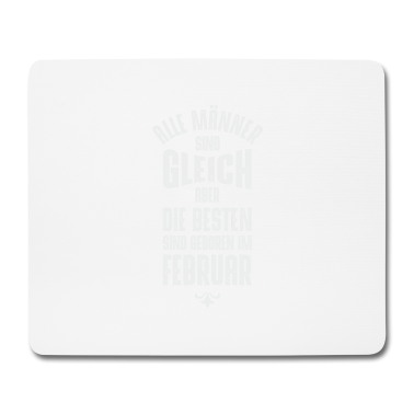 Geburtstag Geschenk Mann Mousepad - Männer Geburtstag Februar