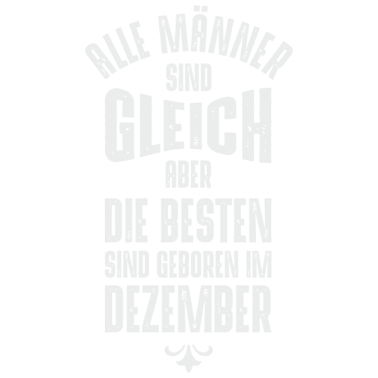 Motiv MÄNNER GEBURTSTAG DEZEMBER