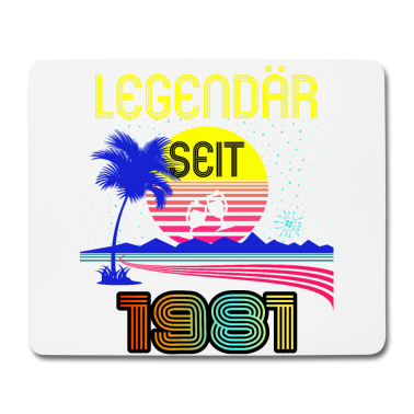 Geburtstag Geschenk Mann Mousepad - 40. Geburtstag Männer Frauen Geschenk