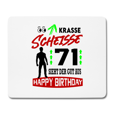 Geburtstag Geschenk Mann Mousepad - Sprüche Geburtstag Mann Gut aussehen Geschenk 71