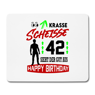 Geburtstag Geschenk Mann Mousepad - Sprüche Geburtstag Mann Gut aussehen Geschenk 42