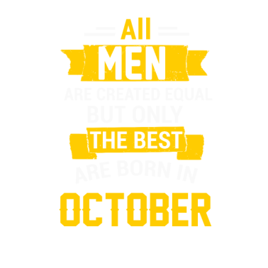 Motiv Geburtstag Oktober Mann Männer