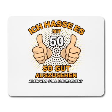 Geburtstag Geschenk Mann Mousepad - 50. Geburtstag Mann Frau Jahrgang 1971 50 Jahre