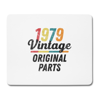 Geburtstag Geschenk Mann Mousepad - Jahrgang 1979 Geburtstag Männer Frauen