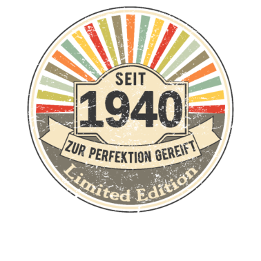 Motiv 80. Geburtstag Mann Frau 80 Jahre Geschenk