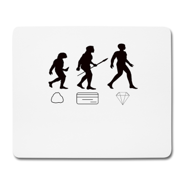 Geburtstag Geschenk Mann Mousepad - Evolution Mann Männer Geschenke Evolution