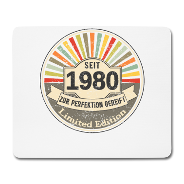 Geburtstag Geschenk Mann Mousepad - 40. Geburtstag Mann Frau 40 Jahre Geschenk