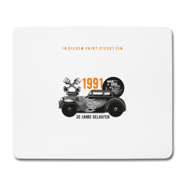 Geburtstag Geschenk Mann Mousepad - 30. Geburtstag Mann Oldtimer Jahrgang 1991
