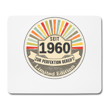 Geburtstag Geschenk Mann Mousepad - 60. Geburtstag Mann Frau 60 Jahre Geschenk