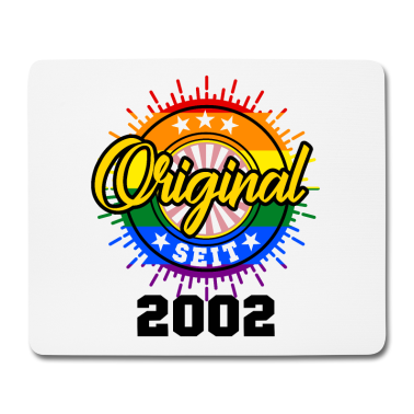Geburtstag Geschenk Mann Mousepad - 19. Geburtstag Männer Frauen Geschenk CSD LGBTQ