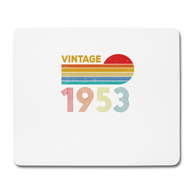 Geburtstag Geschenk Mann Mousepad - 67. Geburtstag Mann Vintage 1953 Geschenk Idee