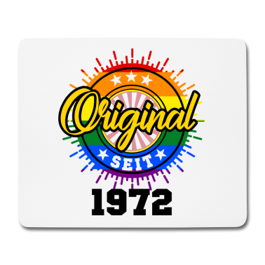 Geburtstag Geschenk Mann Mousepad - 49. Geburtstag Männer Frauen Geschenk CSD LGBTQ