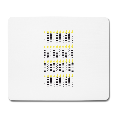Geburtstag Geschenk Mann Mousepad - 40 Kerzen zum 40. Geburtstag Mann Ehemann Bruder