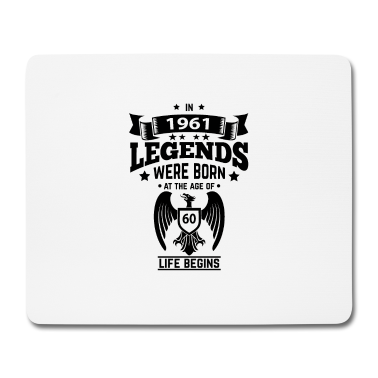 Geburtstag Geschenk Mann Mousepad - 60. Geburtstag Geschenke Männer Herren