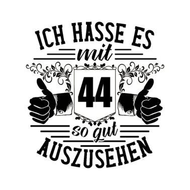Motiv 44. Geburtstag Geschenkideen Männer Frauen