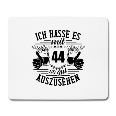 Geburtstag Geschenk Mann Mousepad - 44. Geburtstag Geschenkideen Männer Frauen