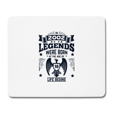 Geburtstag Geschenk Mann Mousepad - 18 Geburtstag Geschenkidee für Männer