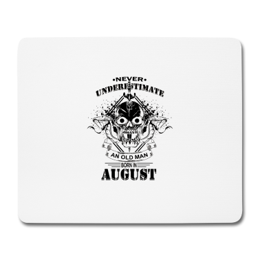 Geburtstag Geschenk Mann Mousepad - Alter Mann Geburtstag August Geschenkideen