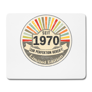 Geburtstag Geschenk Mann Mousepad - 50. Geburtstag Mann Frau 50 Jahre Geschenk