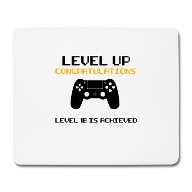 Geburtstag Geschenk Mann Mousepad - 18.Geburtstag Mann Frau Junge Mädchen Geschenkidee