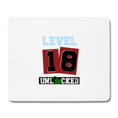 Geburtstag Geschenk Mann Mousepad - 18.Geburtstag Mann Frau Junge Mädchen Geschenkidee