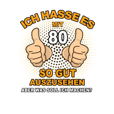 Motiv 80. Geburtstag Mann Frau Jahrgang 1941 80 Jahre