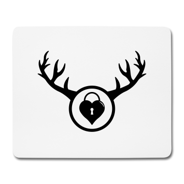 Geburtstag Geschenk Mann Mousepad - Cuckold - Der gehörnte Mann Geschenk Geburtstag