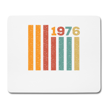 Geburtstag Geschenk Mann Mousepad - Vintage 1976 Männer Frauen Geburtstag