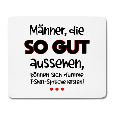 Geburtstag Geschenk Mann Mousepad - Männer | Mann | Männer | lustige Sprüche | lustig