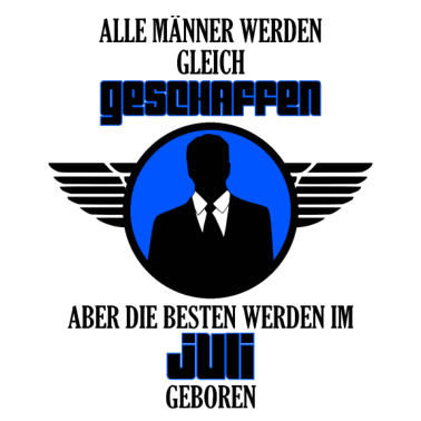 Motiv Juli Männer. Juli Geburtstag Geschenk!