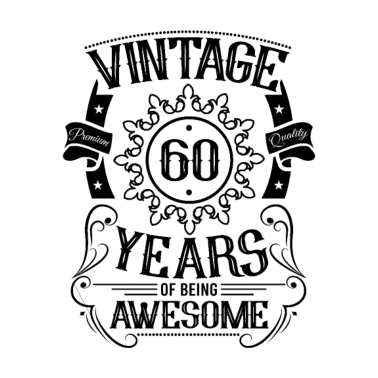 Motiv 60. Geburtstag Geschenkideen Vintage Mann Frau