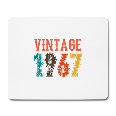 Geburtstag Geschenk Mann Mousepad - BORN IN 1967 Geburtstag Geschenk Vintage Männer