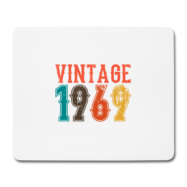 Geburtstag Geschenk Mann Mousepad - BORN IN 1969 Geburtstag Geschenk Vintage Männer