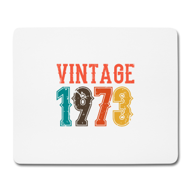 Geburtstag Geschenk Mann Mousepad - BORN IN 1973 Geburtstag Geschenk Vintage Männer
