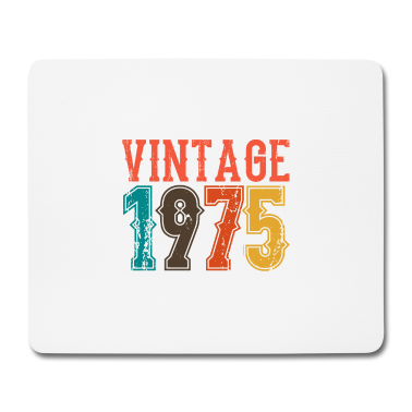Geburtstag Geschenk Mann Mousepad - BORN IN 1975 Geburtstag Geschenk Vintage Männer