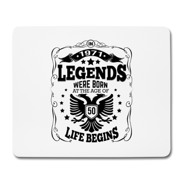 Geburtstag Geschenk Mann Mousepad - 50. Geburtstag Geschenke Männer Frauen Jahrgang