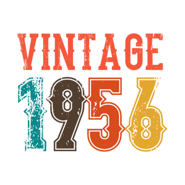 Motiv BORN IN 1956 Geburtstag Geschenk Vintage Männer