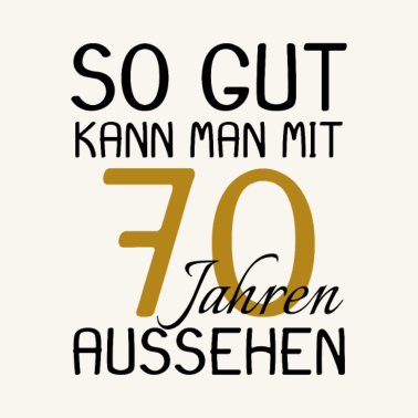 Motiv 70 Geburtstag