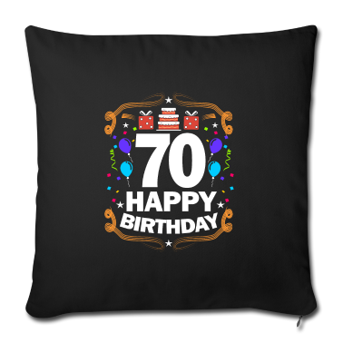 70 Geburtstag Geschenk Kissenbezug - 70. Geburtstag
