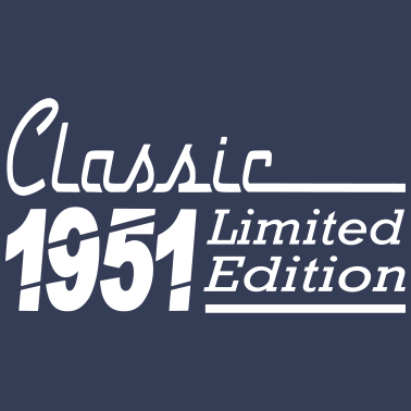 Motiv Birthday Classic Limited Edition Alter 70 1951