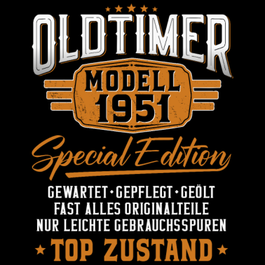 Motiv Oldtimer Baujahr 1951 Geburtstag Geschenk