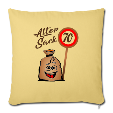 70 Geburtstag Geschenk Kissenbezug - Alter Sack - 70. Geburtstag - 70 - Siebzig