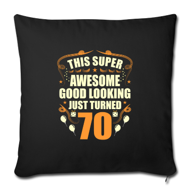 70 Geburtstag Geschenk Kissenbezug - 70. Geburtstag