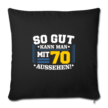 70 Geburtstag Geschenk Kissenbezug - 70. Geburtstag