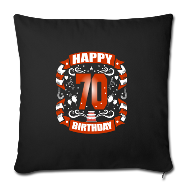 70 Geburtstag Geschenk Kissenbezug - 70. Geburtstag